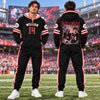 Custom Photo Football Onesie Pajamas - Football Player Gift HO82 903702