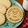 Custom Name Made With Love Personalized Cookie Stamp HA75 898446