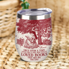 Once Upon A Time Chinoiserie Toile De Jouy - Personalized Wine Tumbler LM32 893401