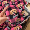 Custom Photo Name Dog Cat Fluffy Loungewear - Christmas Gift For Pet Lovers HO82 903810