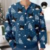 Custom Photo Best Cat Dad Mom Ever Family Cardigan CH07 899574