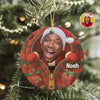 Santa Claus Ceramic Ornament Holiday Decoration Personalized Gift For Family HO82 894648