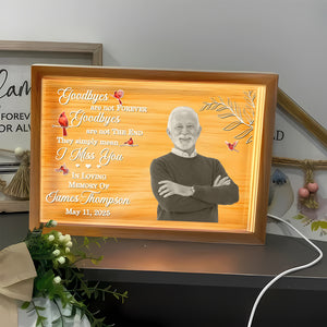 Custom Photo In Loving Memory Memorial Light Box TH10 894139