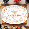 Personalized Name Wedding Party Unique Keepsake Platter LM32 893747