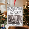 Custom Photo The Heaven Times Memorial Acrylic Ornament Christmas HO82 894678
