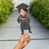 Custom Funny Face Finished Graduate Physical Face Fan HO82 901920