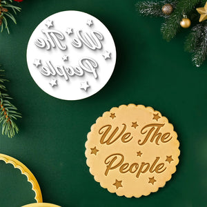 We The People America Patriotic Cookie Stamp LM32 897407