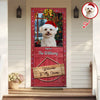 Custom Photo Welcome To My Home Door Cover For Dog Lover TH10 896539