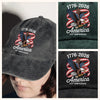 America 250Th Anniversary 1776-2026 Eagle Us Flag Washed Denim Baseball Cap HA75 898832