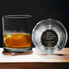 Personalized Playful Bottom Message Engraved Whiskey Glass Naughty Gifts For Him Her CH07 910220