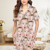 Custom Cute Photo Portrait Family Short Pajamas LM32 893721