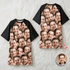 Custom Face Photo Raglan Nightgown TH10 898331