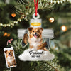 Custom Dog Memorial Photo Dog In Heaven Acrylic Ornament CH07 896636