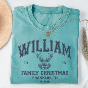Custom Family Christmas Comfort Shirt For Christmas TH10 896085