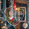 Custom Photo I'm Always With You Memorial Glass Ornament, Loss of Dad/Mom Gift HO82 894764