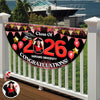 Custom Photo Graduation Senior Class Of 2026 Non-Pleated Fan Flag CH07 910634