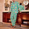 Custom Face Photo With Icon Pajamas Gift For Family TH10 896657