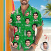 Custom Face Photo St. Patrick's Day Hawaii Shirt TH10 898107