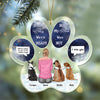 You Were My Favorite Hello And Hardest Goodbye - Personalized Custom Shaped Acrylic Ornament LM32 895915