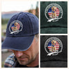 Personalized 250 Years Of Freedom With Dog Washed Denim Baseball Cap HO82 901232