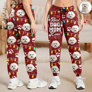 Custom Photo Best Dog Cat Dad/Mom Ever Sweatpants CH07 899138