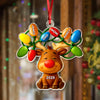 Personalized Our Reindeer Crew Acrylic Ornament For Christmas TH10 894937