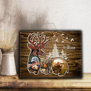 Custom Photo Canvas Gifts For Deer Hunting Lovers TH10 896767
