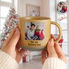 Custom Photo Be My Valentine Pottery Mug Gift For Couple HO82 900882