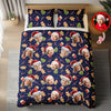 Custom Funny Family Face With Christmas Pattern Quilt Bedding Set HA75 898244