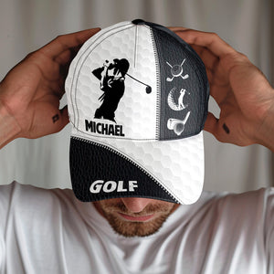 Personalized Custom Name AOP Cap Golf Style For Golf Lover TH10 898153