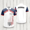 Custom Name We The People - In God We Trust Patriotic Polo Shirt CH07 910422