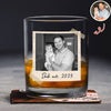 Custom Photo Dad Whiskey Glass, Grandpa Gift, Gifts For Him HA75 898924