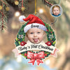 Custom Photo Baby's First Christmas Acrylic Ornament New Born Gift HA75 897484