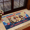 Even My Dog Waiting For America's 250th Personalized Doormat For Dog Lover CH07 910326