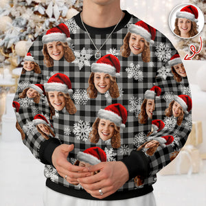 Custom Funny Family Face Ugly Sweater Christmas Gift HA75 897078