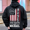 Personalized We The People 250 Years Back Dark Shirt TH10 898623