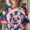 Custom Face And Name Tie Dye 3D Shirt America 250th Flag TH10 169473