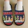 Personalized A Girl And Her Dog Slipper For Dog Lover TH10 896335