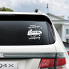 Personalized Happy Campers Camping Car Window Decal Sticker CH07 910368