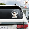 Custom Pet Photo Your Light Will Always Shine In My Heart Memorial Car Sticker HO82 900990