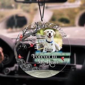 Custom Photo I'm Always With You Memorial Car Hanging For Dog Lovers TH10 894149