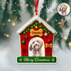 My First Christmas With Dog Photo Acrylic Ornament Gift For Dog Lovers CH07 896840