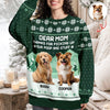 Thank For Picking Up My Poop And Stuff Custom Dog Photo Ugly Sweater CH07 896596