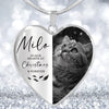 Custom Photo Always In Our Hearts At And Forever Memorial Necklace LM32 897505