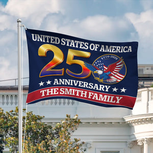 250th Anniversary USA Eagle Patriotic House Flag LM32 897557