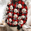 Custom Dog Photo And Name Christmas Ugly Sweater For Dog Lover TH10 896679