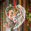 Custom Photo Dog Memorial Wing - Personalized Acrylic Ornament LM32 895869