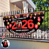 Custom Photo Graduation Senior Class Of 2026 Non-Pleated Fan Flag CH07 910634