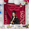 Custom Photo Congratulations Class Of 2026 Backdrop For Graduation's Day TH10 168999