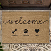 Personalized Welcome Doormat Gift For Pet Lovers TH10 896929
